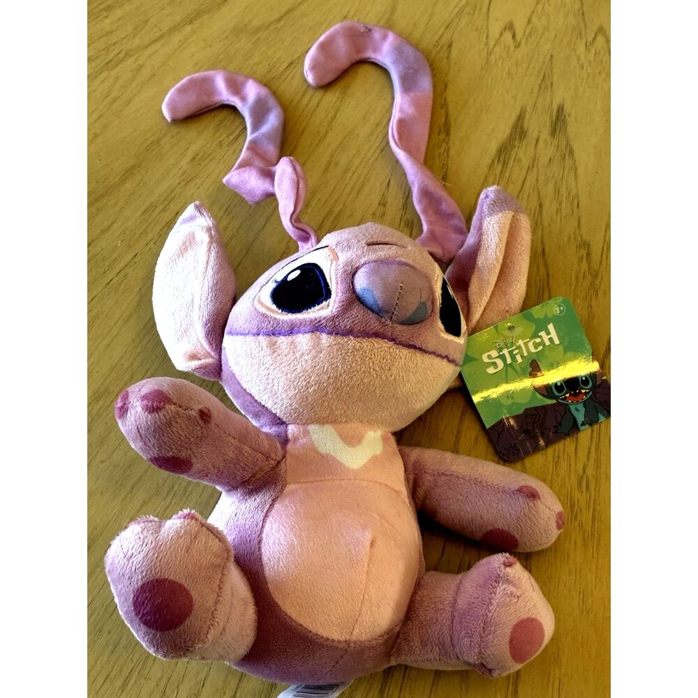 Disney Lilo Stitch Angel Pink Plush Stuffed Animal Toy Girlfriend Experiment 624